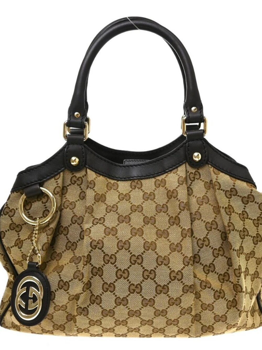 Gucci Beige Sukey GG Tote Bag 211944 200047 NQ11477